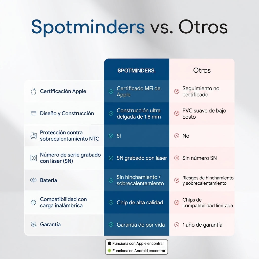 Spotminders Tracking Card