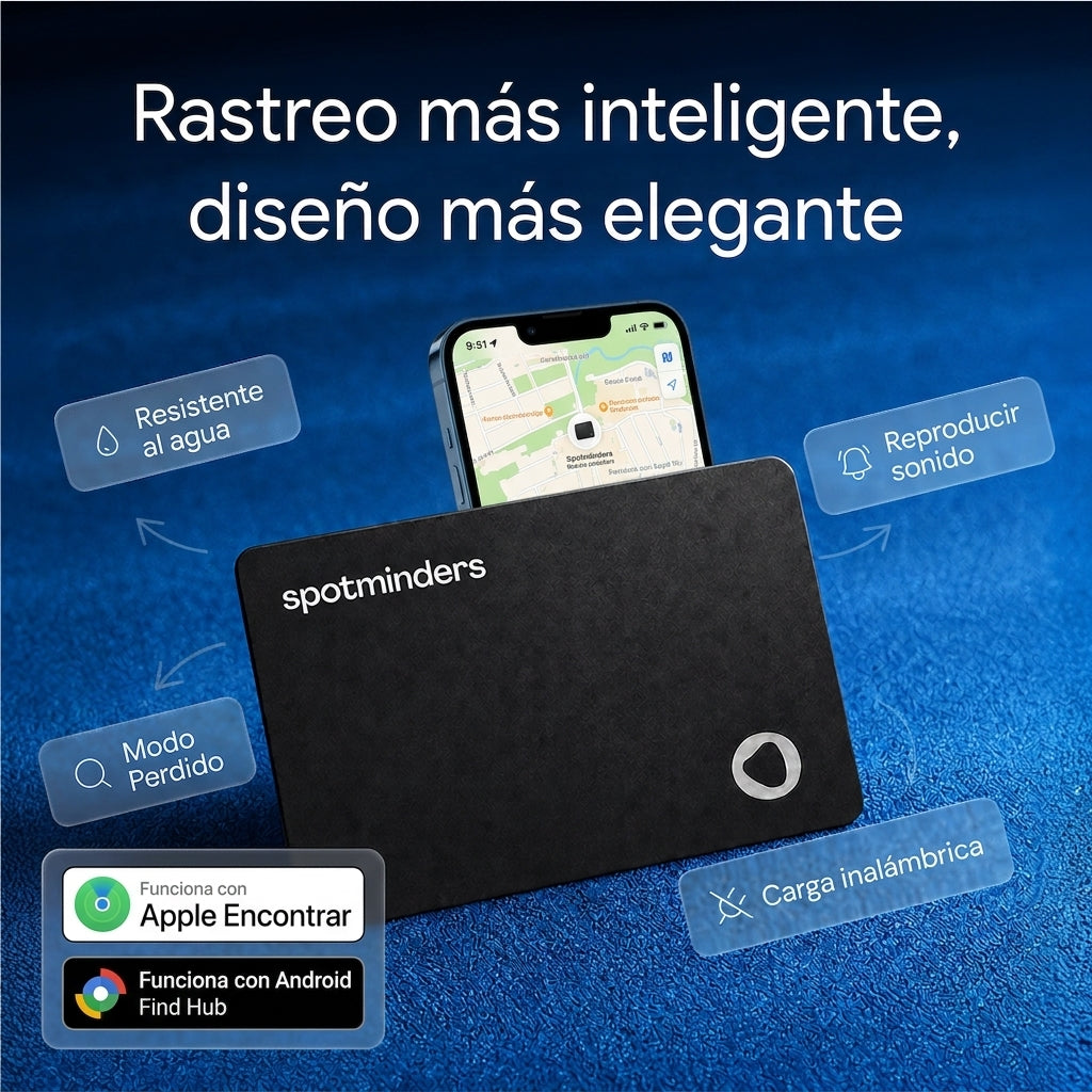 Spotminders Tracking Card